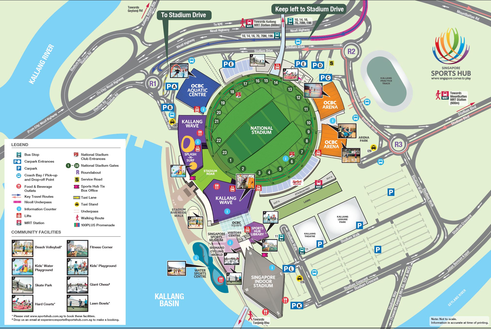 Event Site & Race Route Map Ministry of Education Sports and